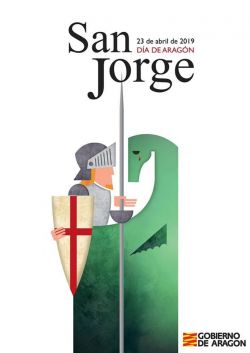Afiche - Día de Aragón - San Jorge
