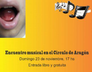 Encuentro Musical - Aragón Buenos Aires