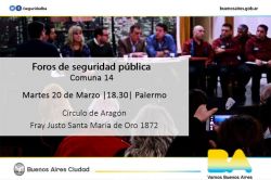 Foro de Seguridad - Comuna 14
