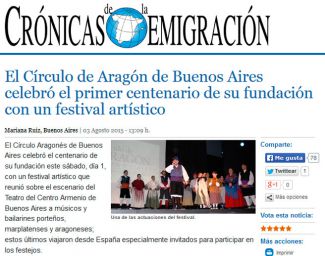 Crónicas de la Emigracion